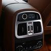 Silver Armrest Box Air Vent Outlet Trim Cover For Maserati Levante 2016-19