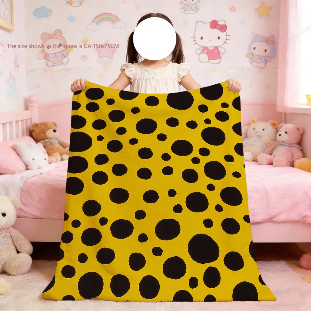 Blanket For Soft Pattern Throw Blanket for Picnic Y-Yayoi-K-Kusama Fashion Art Bed Sofa Home Bedroom Cozy Warm Comfortable
