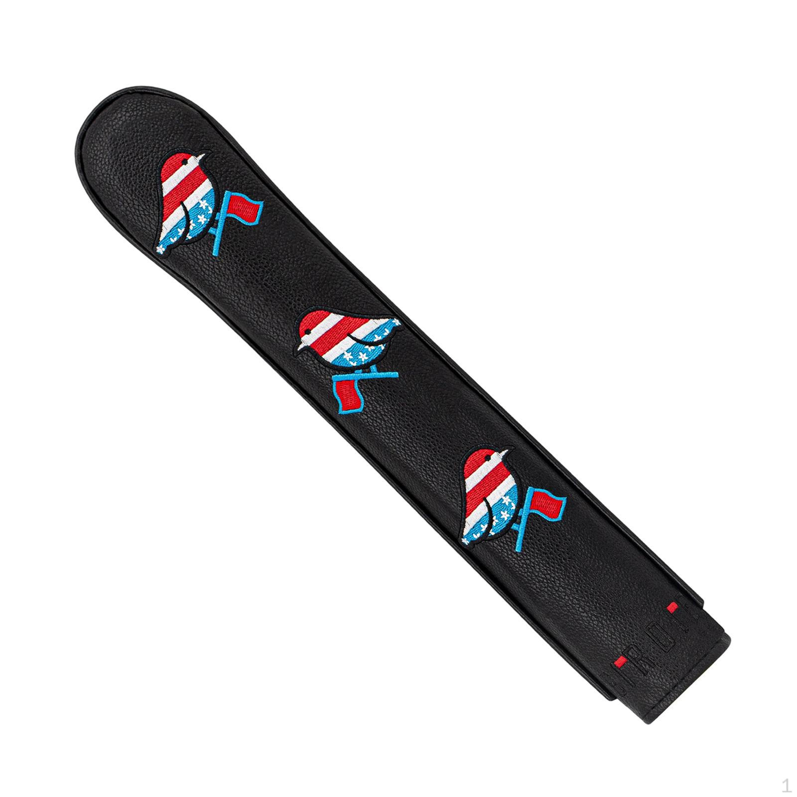 Case for Golf Alignment Shaft, Club Cover, Dustproof, Lightweight, Gift for, Made of PU,