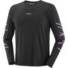 Graphic Shakeout Core Graphic Knit Flow Long Sleeve Breathable Quick Dry Round Neck Running T-Shirt Men Tops C27912