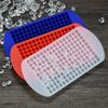 Reusable 160 Grid Ice Tray Silicone Ice Maker 1cm Ice Cube Square Ice Cube Mold  Summer
