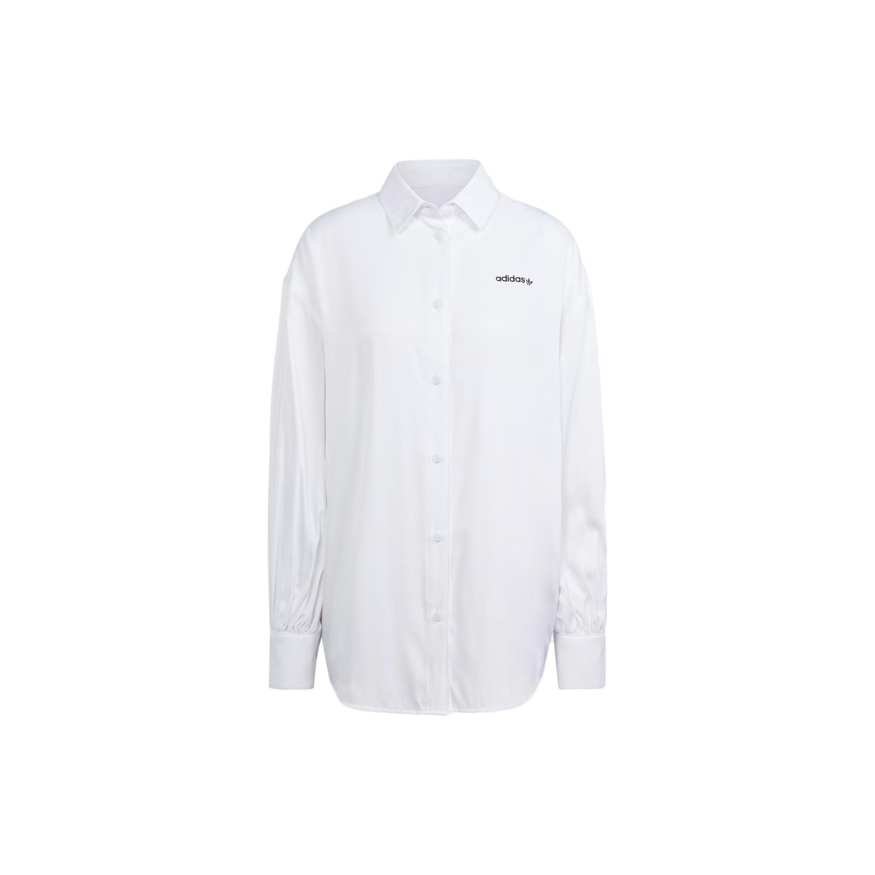 Adidas Originals 3-Stripes OS Long Sleeve Top Women White IR9790 M
