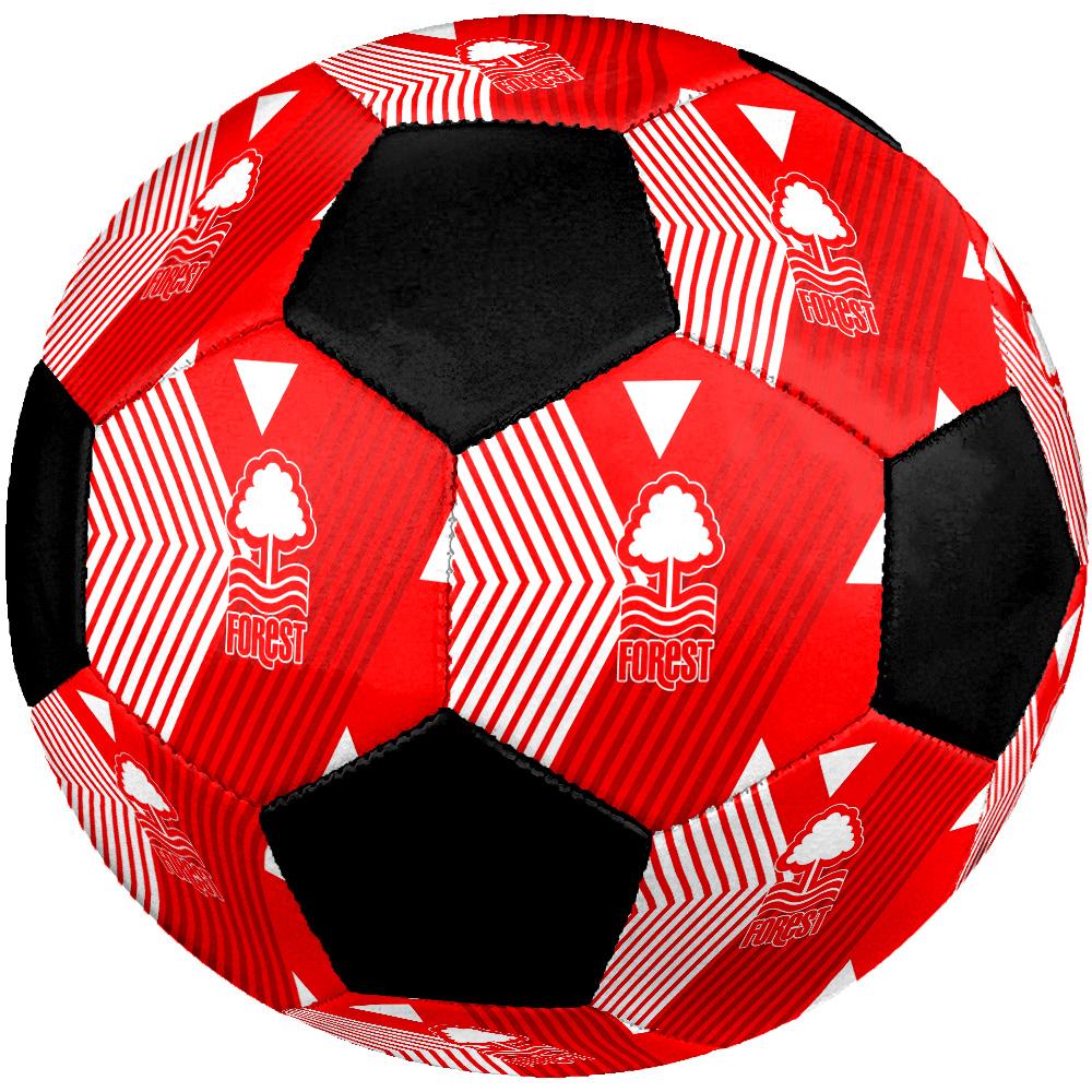 Nottingham Forest F.C Soccer Ball Colorful All Ages Machine Stitched PVC Competition Ready Durable High-Bounce.SIZE5