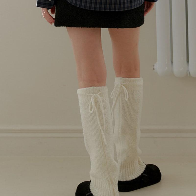 

YUPPE ЦВЕТНЫЕ ВЯЗАНЫЕ ГЕТРЫ_СЛОНОВАЯ КОСТЬ IVORY