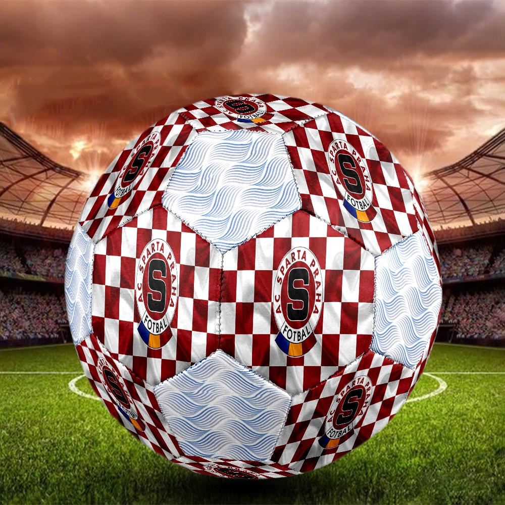 1pc AC Sparta Praha Football Soccer Ball Size 5 Indoor Soccer Ball Fashion Colorful Backyard Game -Great For Sports Fans Gift