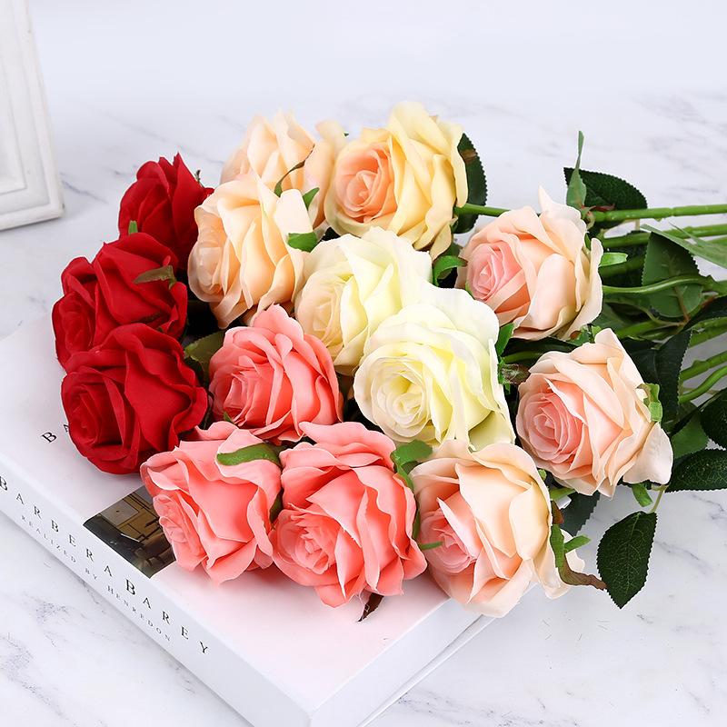 Artificial Rose Flower, Rose for Home Wedding Party Decoration