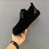 Fashion Mens Casual Cotton Shoes Comfortable Platform Ankle Boots Winter Suede Leather Board Shoes with Fur Man Walking Sneakers