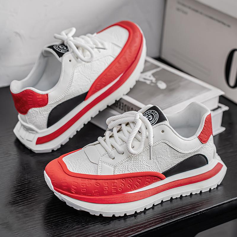 New Fashion Men's Four Seasons Comfortable  Shoes Students Male Boys Trending Soft Sole Breathable Casual Running Sneakers