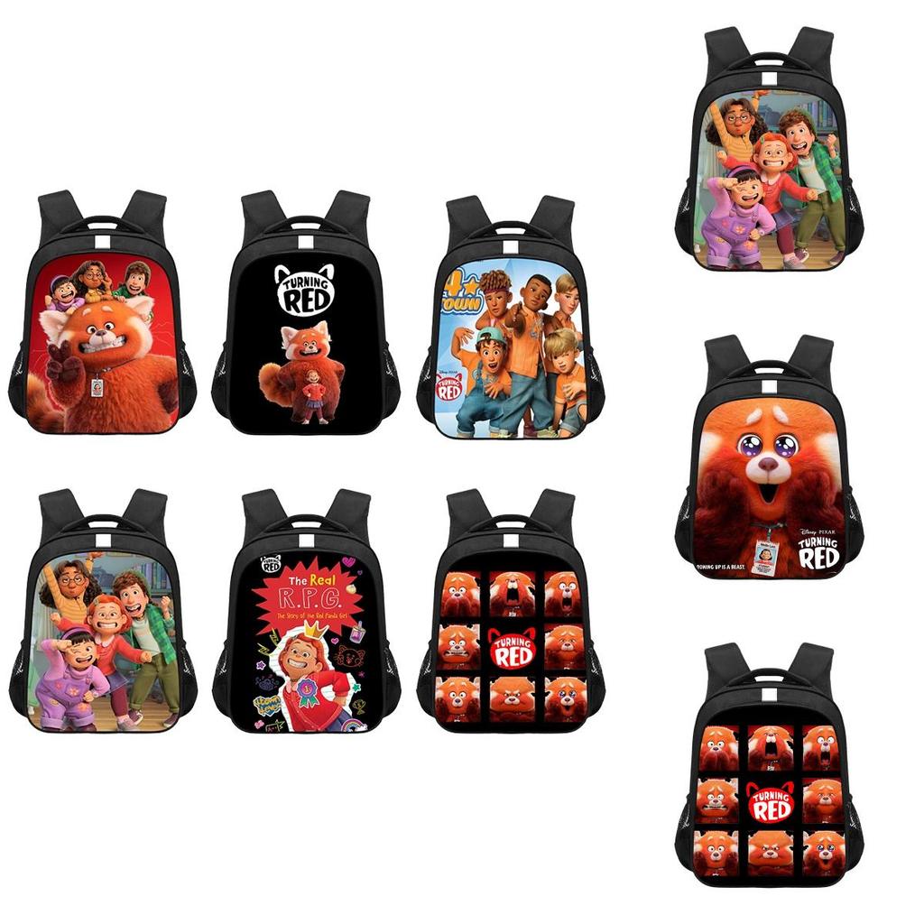 Mei Lee's Giant Red Panda School Backpack For Kids Durable And High-capacity