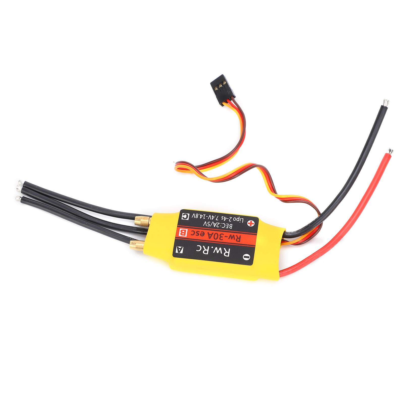 

30A ESC Brushless Water Cooling Electric Speed Controller ESC for RC Boat Model