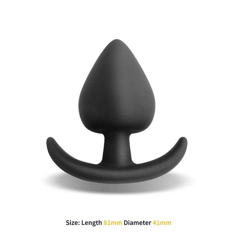 Shion Silicone Anal Plug 8.1 Cm X 4.1 Cm