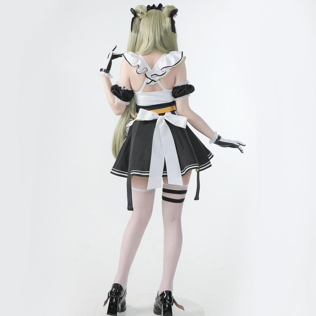[Milky Time] NIKKE Soda Cosplay Halloween Maid Game Victory Goddess