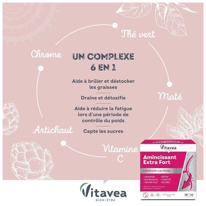 Amincissant Extra Fort Minceur 6actions Ventre Plat DétoxThé Maté Artichaut
