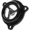 Engine Oil Filter Starter Cover Transparent Cap CNC for DRZ LTZ 400 DRZ400 DRZ400SM DRZ400S DRZ400E 00-24 LTZ400 03-13 LTR 450 06-09 Dirt Bike ATV