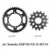 525 16T 43T Motorcycle Front Rear Sprocket Gear Wheel Cam for Yamaha XSR700 MTM690 2016-2024 FZ-10 MT-10 MTN1000 MT10 SP