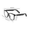 AI Smart Translate Eyeglasses 144 Languages Intelligent Translator Glasses BT 5.4 Call Headphone Sports Sun Glasses for Outdoor
