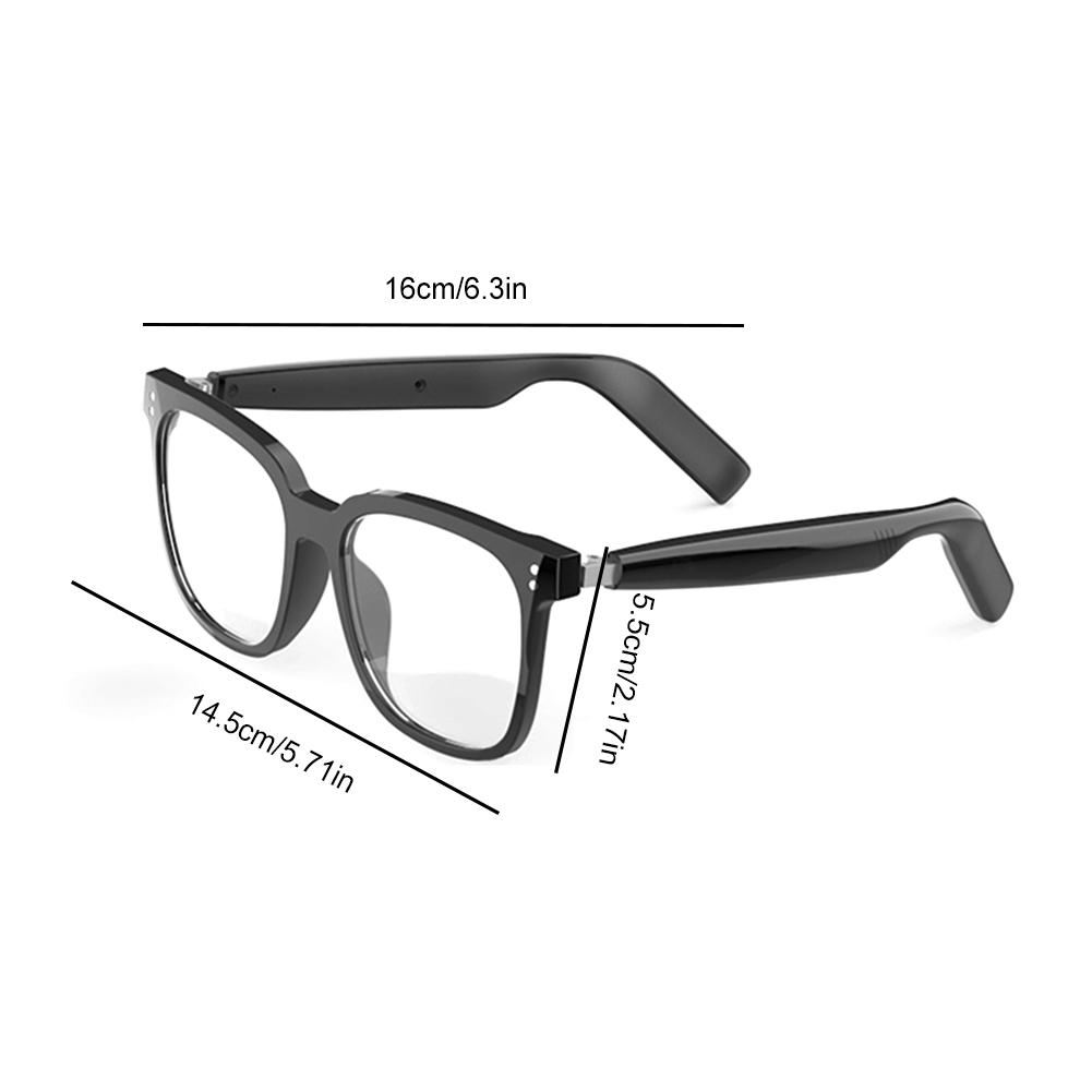 AI Smart Translate Eyeglasses 144 Languages Intelligent Translator Glasses BT 5.4 Call Headphone Sports Sun Glasses for Outdoor