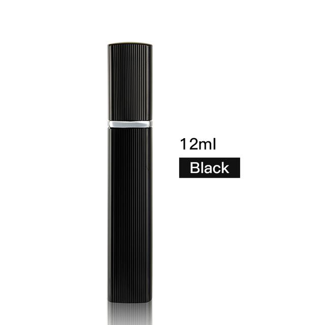 

Флакон для духов 12 мл, высококачественный флакон с дозатором духов, ультратонкий спрей, портативный флакон с распылителем для путешествий, стеклянная внутренняя пустая бутылка 12ML