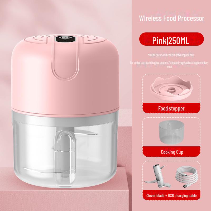 Wireless Mini Garlic Masher - Multi-function Automatic Cooking Tool