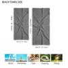 Valencia Club de Fútbol Print Beach Towel, Large Soft Quick Dry Towel for Beach Camping Swimming