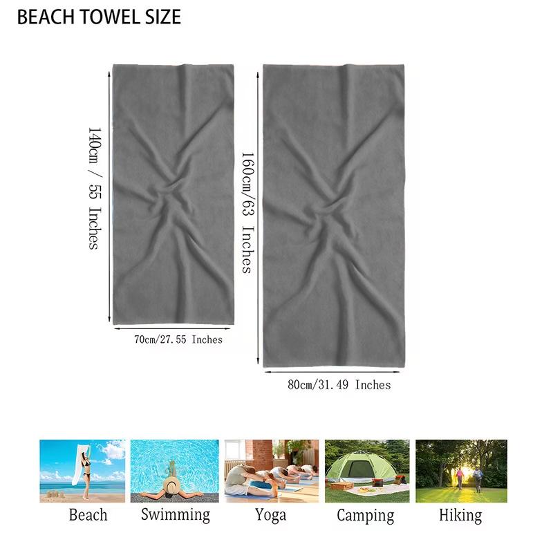 Valencia Club de Fútbol Print Beach Towel, Large Soft Quick Dry Towel for Beach Camping Swimming