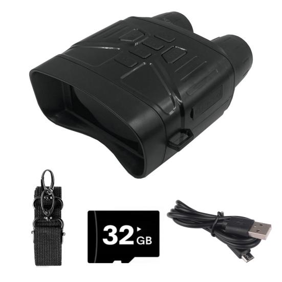 

Окуляри нічного бачення Бінокль з великим екраном Перезаряджуваний бінокль Кемпінг Інфрачервоні окуляри нічного бачення Обладнання для спостереження A