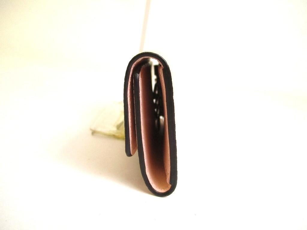 Authentic LOUIS VUITTON Monogram Mahina Light Pink Leather Multicles 4 Key Chain #b024  Open Box