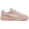 Puma Women's Carina Street Platform Casual Sneaker Puma White Feather Gray 402638-02