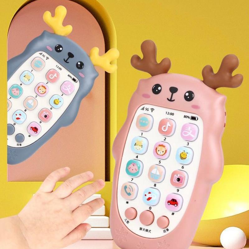 Baby Phone Toys Music Voice Toy Early Educational Learning Machine Electronic Baby Toy