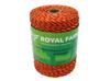 Plecionka, Do Elektryzatora 2Mm, 3X0,16Mm Ss Żółto-Pomarańczowa 400M, Royal Farm