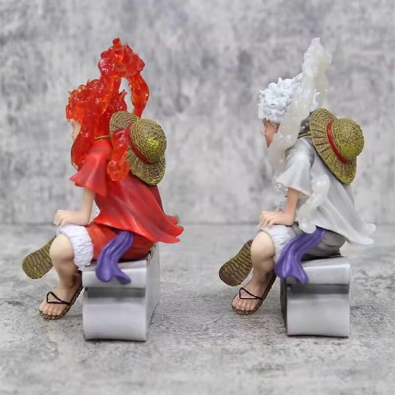 

One Piece Luffy Nika Figure PC Case Ornament