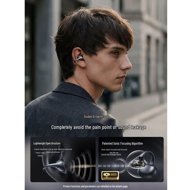Saina Open-Ear AI Translation Bluetooth Headset