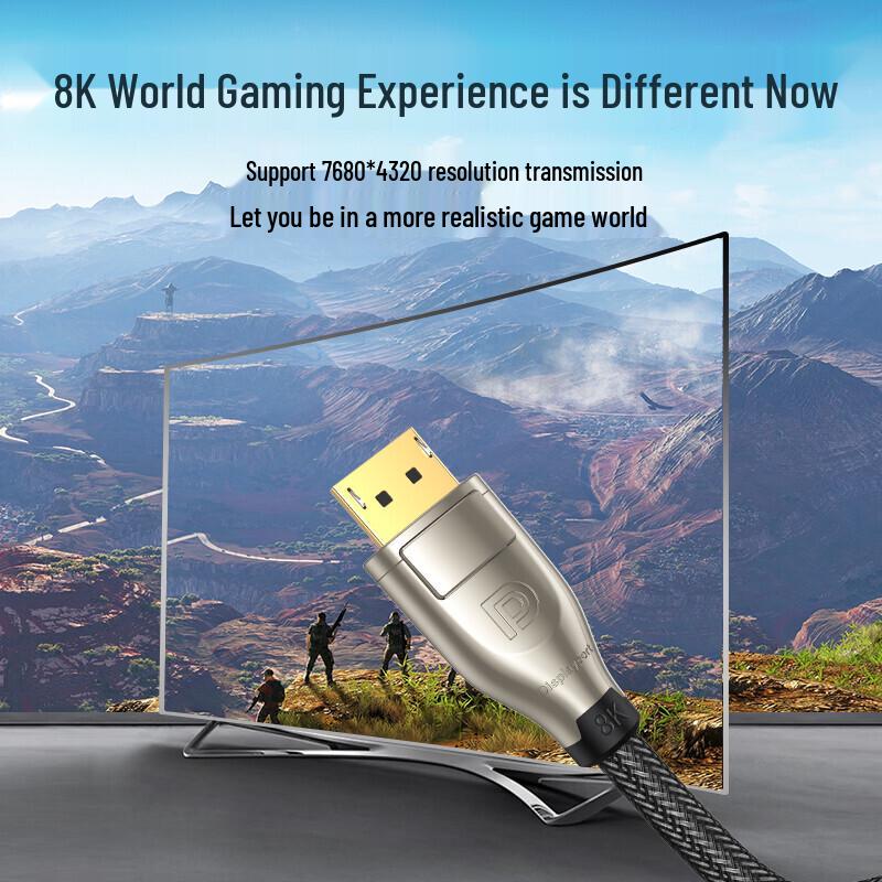 Ugreen DisplayPort 1.4 8K Video Cable
