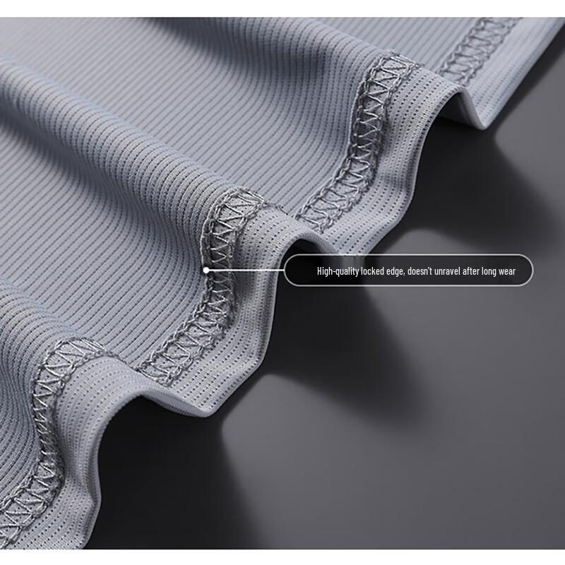 WEZHO Men's Ice Silk Quick-Dry Short Sleeve T-Shirt