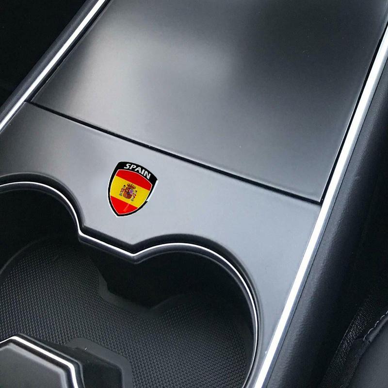 3D Odblaskowe Naklejki z Żywicy Epoksydowej Flagi Narodowe Motocykl Skuter Karoseria Zbiornik Paliwa Kask Osłona Silnika Emblematy Naklejki Akcesoria