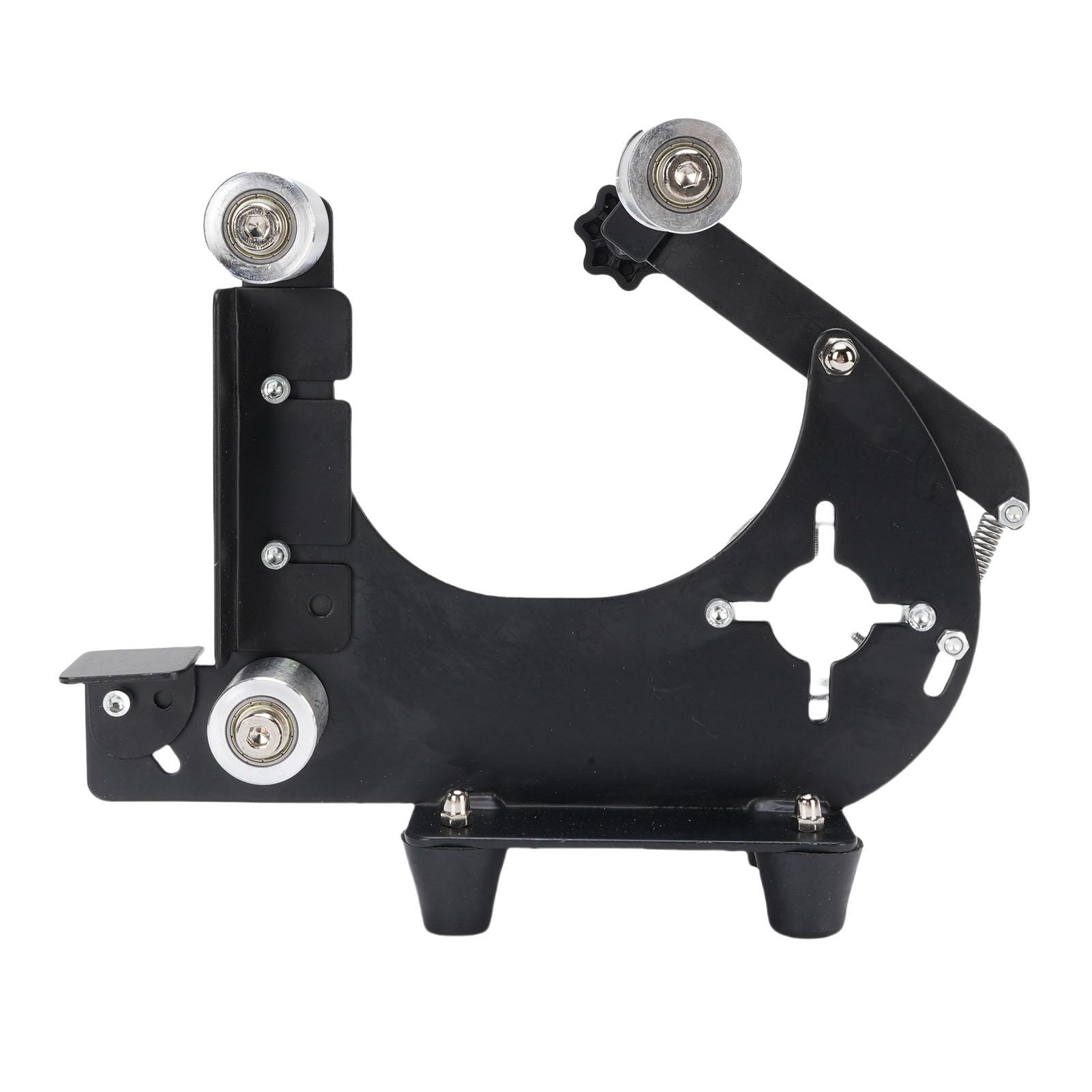 

M10 Угловая шлифмашина Насадка Ленточная шлифовальная машина Железная пластина Натяжение Регулируемый Адаптер ленточной шлифовальной машины для шлифовки шлифования