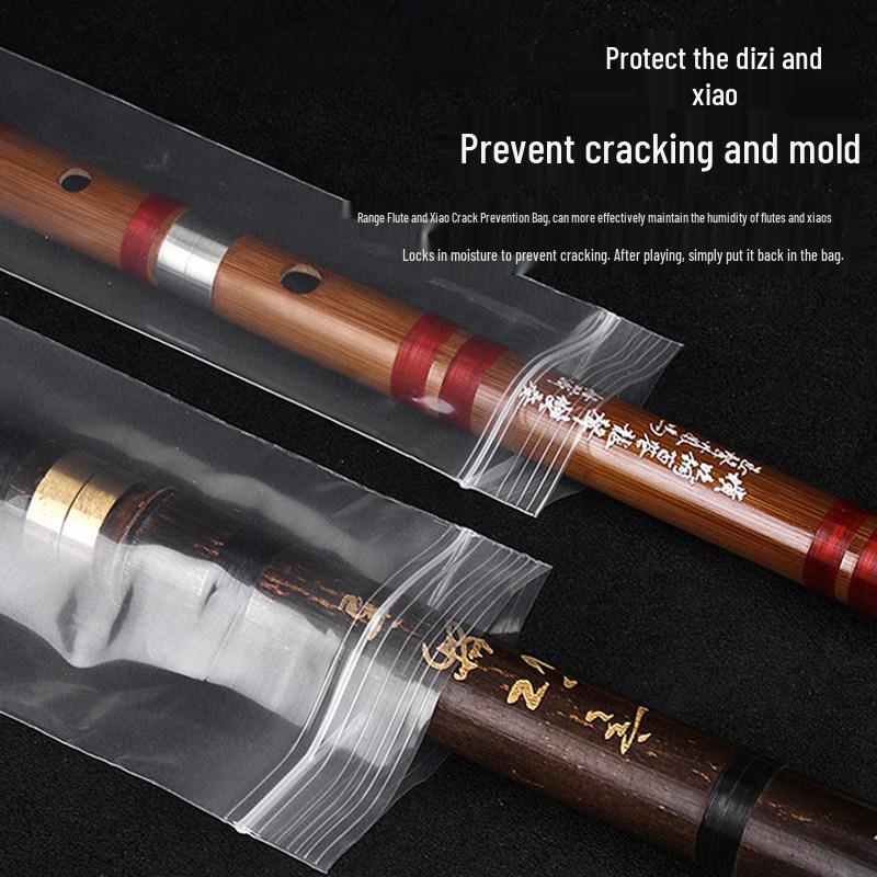 Bamboo Flute Protection Bag: Crack Prevention, Moisture-Proof, Dust-Proof, Suitable for Bamboo Flute and Dizi Musical Instruments.