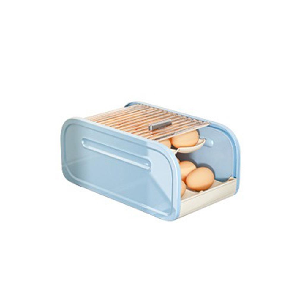 Double-layer Automatic Rolling Egg Holder Plastic Egg Dispenser Egg Storage Racks  Refrigerator