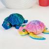 Flexible Joints Articulated Sea Turtles Fidgety Toy Sea Turtles Figurine Home Decors 3D Printed Sea Turtles Ornament