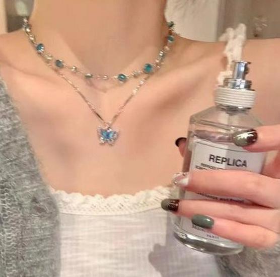 2024 Vintage Double-Layer Pearl Necklace with Heart Pendant