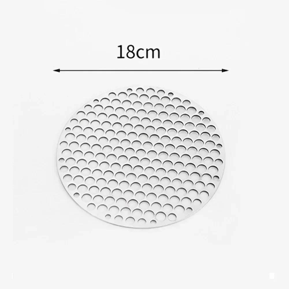 

Stainless Steel Round BBQ Net Grill Mesh Roast Nets Bacon Grill Tool Iron Nets Camping Barbecue Accessories Non-stick Grid Rack