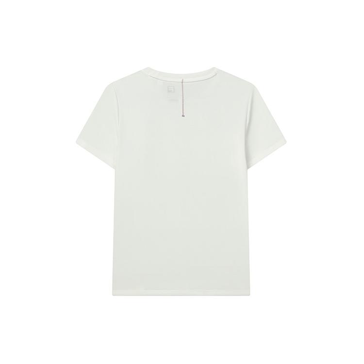 New FILA T Shirt Women's Natural White A11W221110FWT