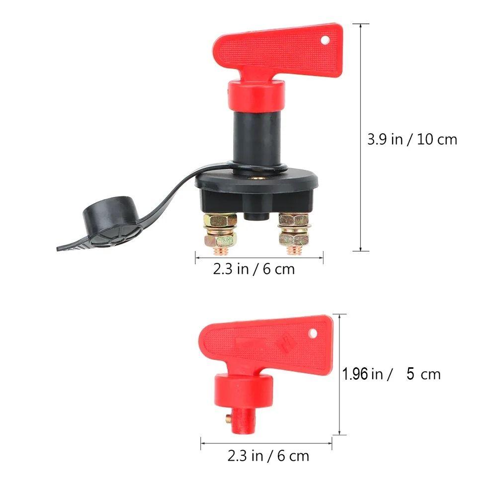 Quick Cut-off Battery Disconnect Switch Car Battery Terminal Link Switch  Truck Boat Marine ATV