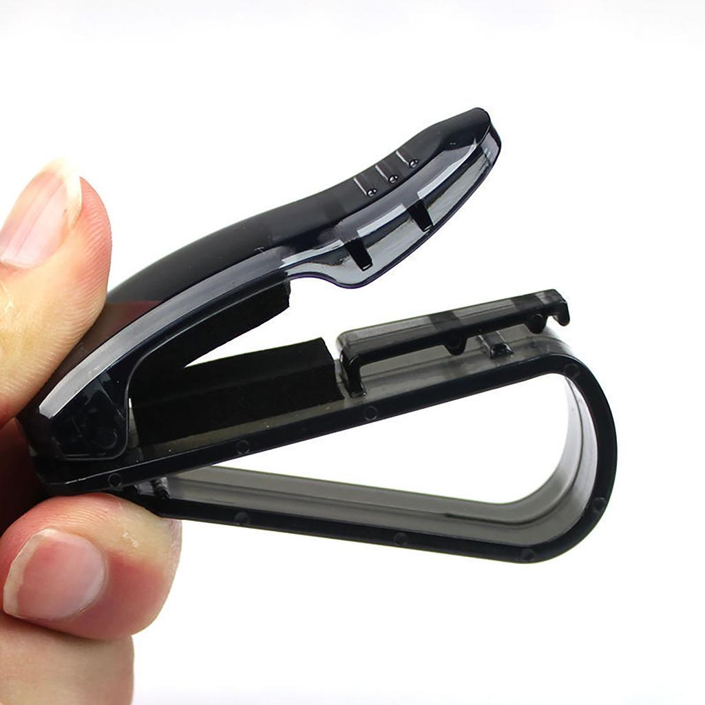 Auto Fastener Car Vehicle Sun Visor Sunglasses Eyeglasses Glasses Holder Card Ticket Pen Clip Automotive Accessories