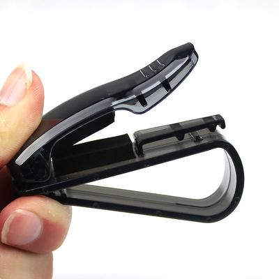 Auto Befestigungselement Auto Fahrzeug Sonnenblende Sonnenbrille Brille Brillenhalter Karten Ticket Stift Klemme Autozubehör