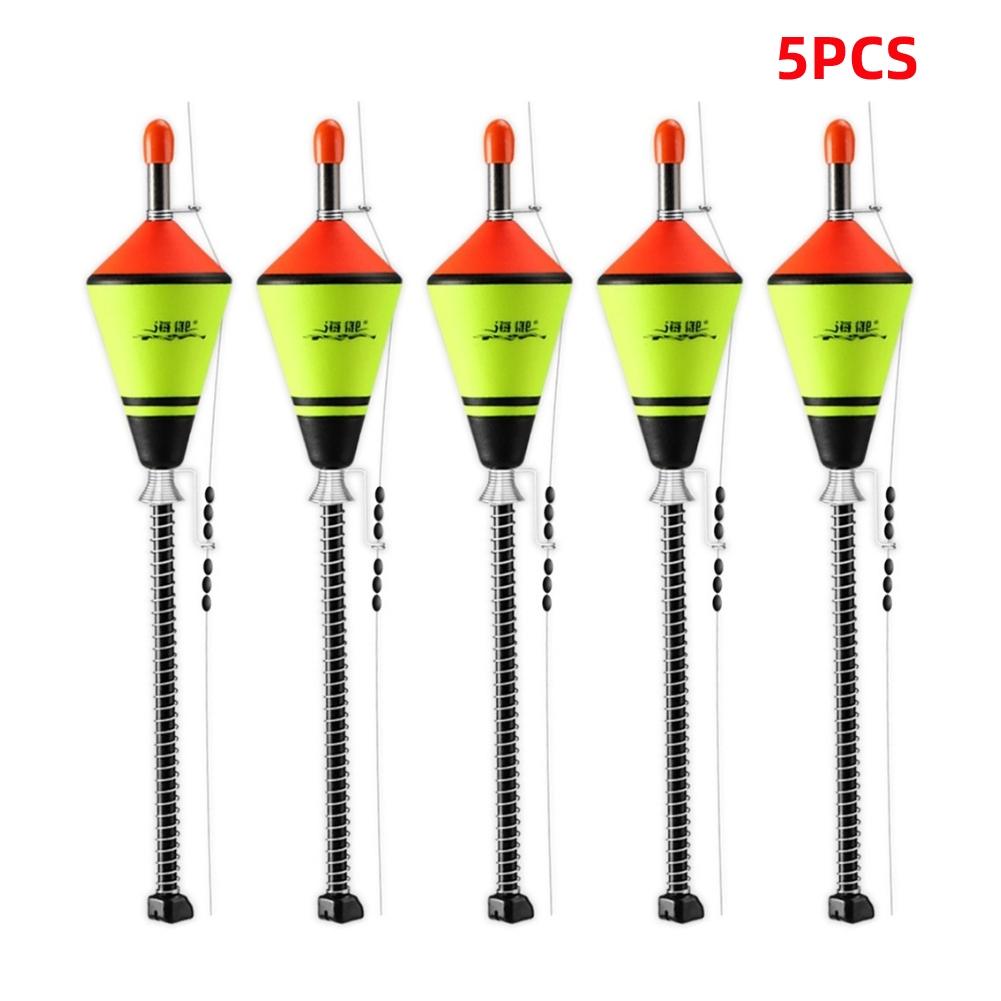 Portable Automatic Fishing Float Stainless Steel Fast Bobber Accessories High sensitivity for Fish Artifact Fishing Floats Set