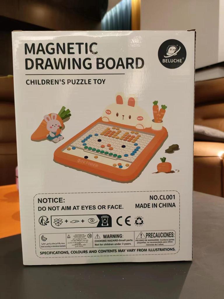 Rabbit Magnetic Drawing Board for Kids - Enhances Focus, Educational, Creative, Enlightening Toy
