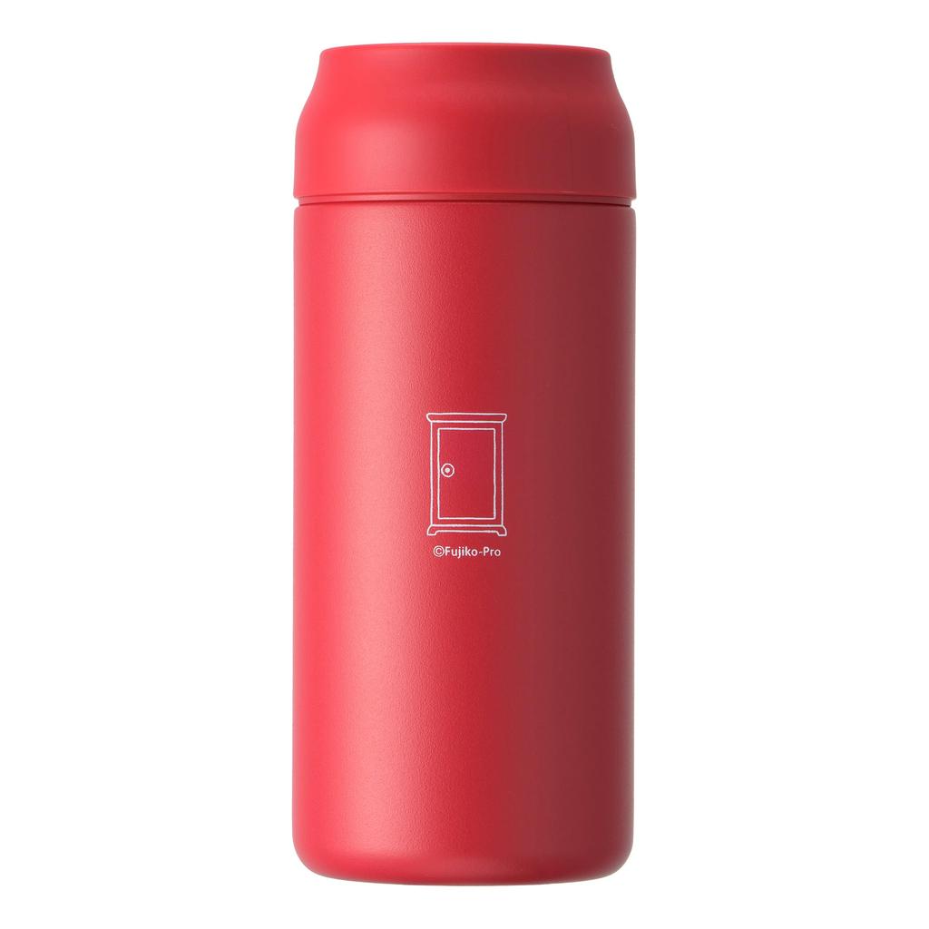 Thermo Mug ALLDAY Stainless Steel Time IDAL21RD "I'M DORAEMON" Bottle, 360ml, Red, Machine,