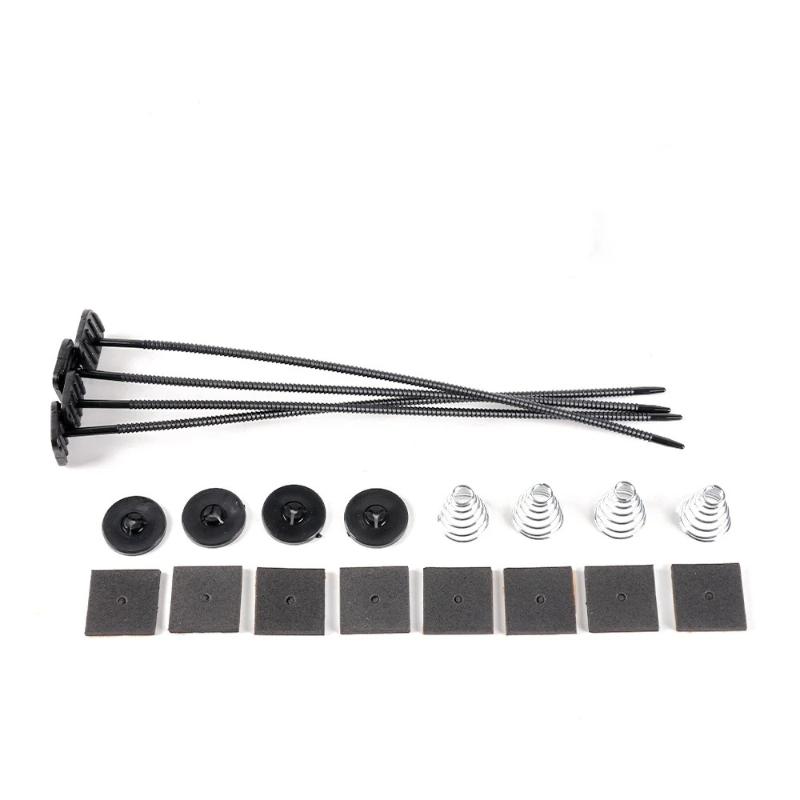 Electric Radiator Fan Tie Strap Mounting Kit Zip Ties Straps Tabs Springs For Car Air Conditioning Radiator Fan Accessories