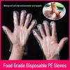 1000 Disposable Food-Grade Transparent Plastic Gloves for Kitchen, Catering, Hairdressing, Household Use